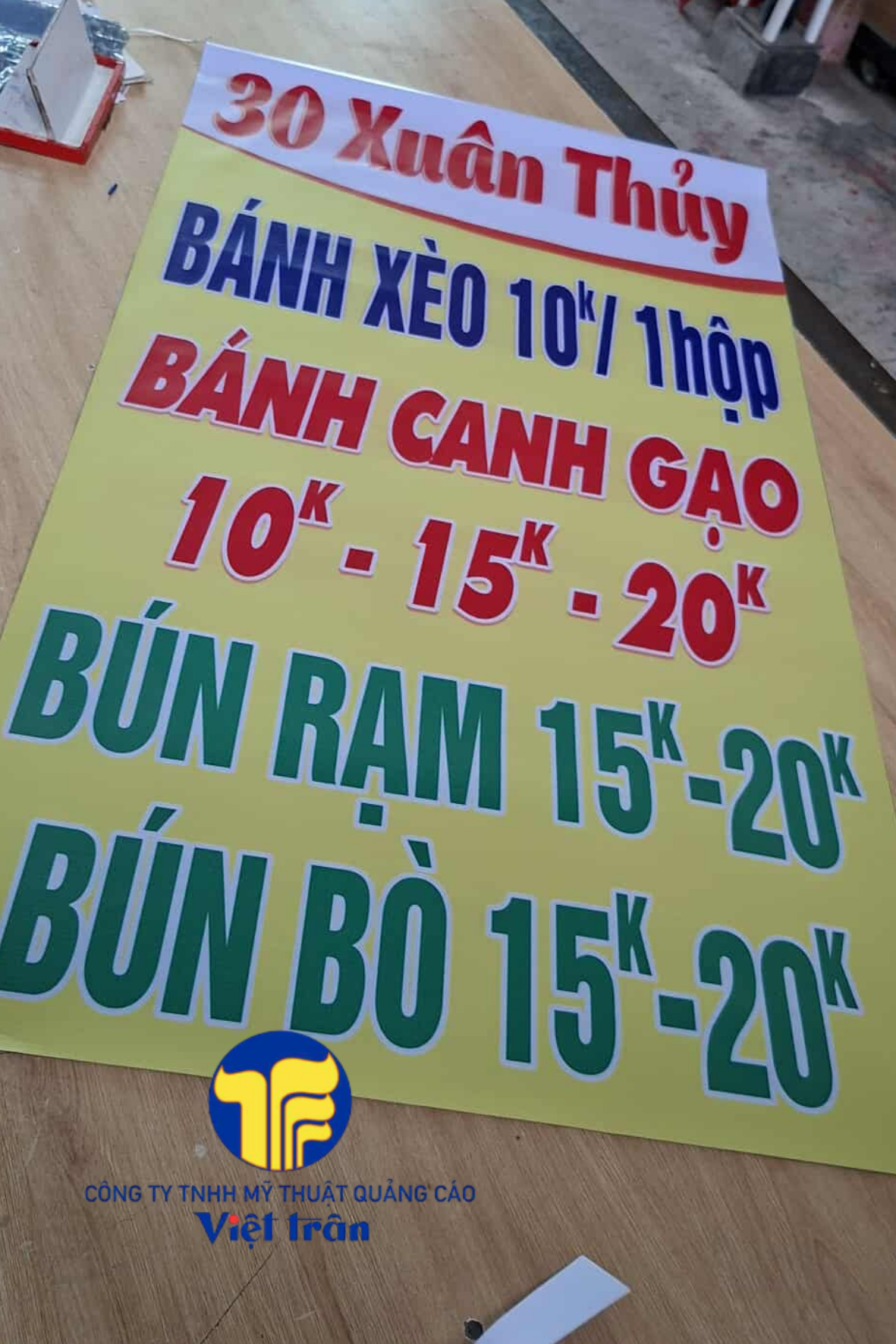 in bạt